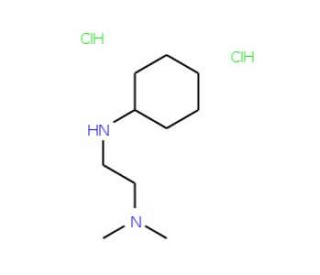 [2-(cyclohexylamino)ethyl]dimethylamine dihydrochloride - chemical structure image