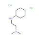 [2-(cyclohexylamino)ethyl]dimethylamine dihydrochloride - chemical structure image
