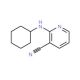 2-(cyclohexylamino)nicotinonitrile (CAS 77276-34-7) - chemical structure image