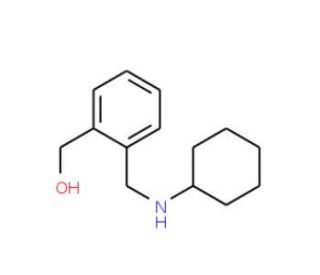 (2-Cyclohexylaminomethyl-phenyl)-methanol (CAS 436099-68-2) - chemical structure image