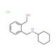 (2-Cyclohexylaminomethyl-phenyl)-methanol hydrochloride - chemical structure image
