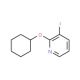 2-Cyclohexyloxy-3-iodopyridine - chemical structure image