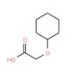 2-(cyclohexyloxy)acetic acid (CAS 71995-54-5) - chemical structure image