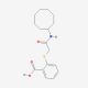 2-Cyclooctylcarbamoylmethylsulfanyl-benzoic acid - chemical structure image