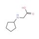2-(cyclopentylamino)acetic acid (CAS 2521-84-8) - chemical structure image