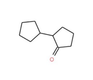 2-Cyclopentylcyclopentanone (CAS 4884-24-6) - chemical structure image
