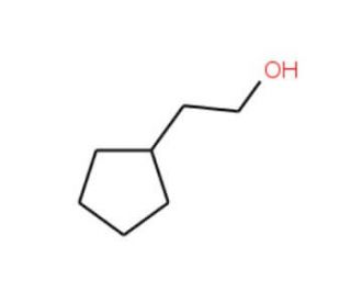 2-Cyclopentylethanol (CAS 766-00-7) - chemical structure image