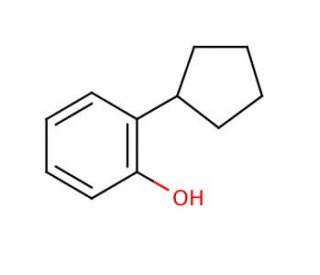 2-Cyclopentylphenol (CAS 1518-84-9) - chemical structure image
