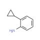 2-Cyclopropyl-phenylamine (CAS 3158-73-4) - chemical structure image