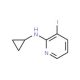 2-Cyclopropylamino-3-iodopyridine (CAS 214074-22-3) - chemical structure image