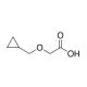 2-(Cyclopropylmethoxy)-acetic Acid (CAS 246869-08-9) - chemical structure image