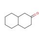 2-Decalone, mixture of cis and trans (CAS 4832-17-1) - chemical structure image