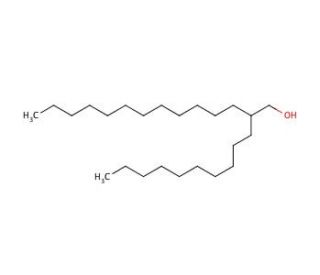 2-Decyl-1-tetradecanol (CAS 58670-89-6) - chemical structure image