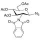 2-Deoxy-2-(1,3-dihydro-1,3-dioxo-2H-isoindol-2-yl)-β-D-glucopyranosyl azide 3,4,6-Triacetate (CAS 102816-24-0) - chemical str