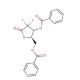 2-Deoxy-2,2-difluoro-D-erythro-pentofuranos-1-ulose-3,5-dibenzoate (CAS 122111-01-7) - chemical structure image