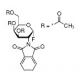 2-Deoxy-2-phthalimido-3,4,6-tri-O-acetyl-α-D-galactopyranosyl fluoride (CAS 177966-56-2) - chemical structure image