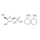 2-Deoxy-α-D-ribose 1-phosphate bis(cyclohexylammonium) salt 的分子结构, CAS编号: 102783-28-8 2-Deoxy-α-D-ribose 1-phosphate bis(cyclohexylammonium) salt (CAS 102783-28-8) - chemical structure image