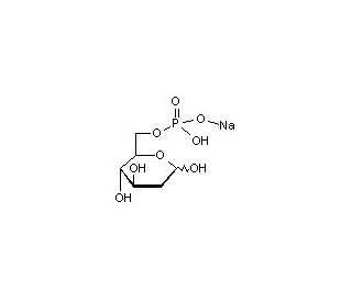 2-Deoxy-D-glucose 6-phosphate sodium salt (CAS 33068-19-8) - chemical structure image