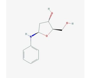 2-Deoxy-L-ribose-anilide (CAS 104578-89-4) - chemical structure image