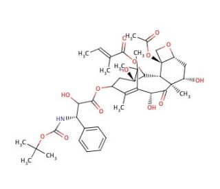2-Desbenzoyl-2-Tiglyldocetaxel - chemical structure image