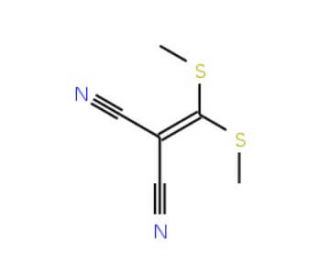 2-[Di(methylthio)methylidene]malononitrile (CAS 5147-80-8) - chemical structure image