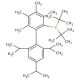 2-Di-tert-butylphosphino-3,4,5,6-tetramethyl-2′,4′,6′-triisopropyl-1,1′-biphenyl (CAS 857356-94-6) - chemical structure image