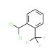 2-(Dichloromethyl)benzotrifluoride (CAS 707-72-2) - chemical structure image