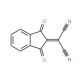 2-Dicyanomethylene-1,3-indanedione (CAS 16954-74-8) - chemical structure image