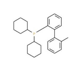 2-Dicyclohexylphosphino-2&prime;-methylbiphenyl (CAS 251320-86-2) - chemical structure image