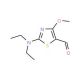 2-Diethylamino-4-methoxy-thiazole-5-carbaldehyde - chemical structure image