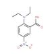 2-(diethylamino)-5-nitrobenzoic acid - chemical structure image
