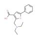 2-Diethylaminomethyl-5-phenyl-furan-3-carboxylic acid - chemical structure image