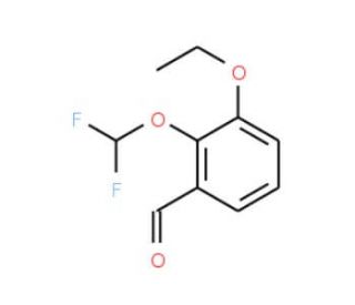 2-(difluoromethoxy)-3-ethoxybenzaldehyde - chemical structure image