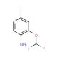 2-(Difluoromethoxy)-4-methylaniline (CAS 39211-56-8) - chemical structure image