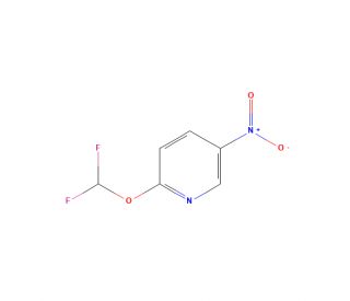 2-(Difluoromethoxy)-5-nitropyridine (CAS 1192813-41-4) - chemical structure image
