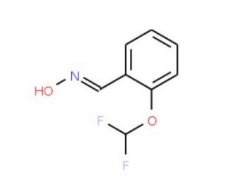 2-Difluoromethoxy-benzaldehyde oxime (CAS 332110-52-8) - chemical structure image