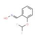 2-Difluoromethoxy-benzaldehyde oxime (CAS 332110-52-8) - chemical structure image