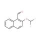 2-Difluoromethoxy-naphthalene-1-carbaldehyde - chemical structure image