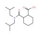 2-Diisobutylcarbamoyl-cyclohexane-carboxylic acid (CAS 332394-38-4) - chemical structure image
