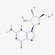 2-(Dimethylamino)guanosine (CAS 2140-67-2) - chemical structure image