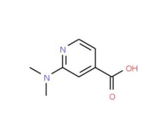 2-(dimethylamino)isonicotinic acid (CAS 77314-81-9) - chemical structure image
