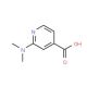 2-(dimethylamino)isonicotinic acid (CAS 77314-81-9) - chemical structure image