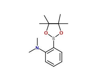 2-(Dimethylamino)phenylboronic acid pinacol ester (CAS 832114-08-6) - chemical structure image