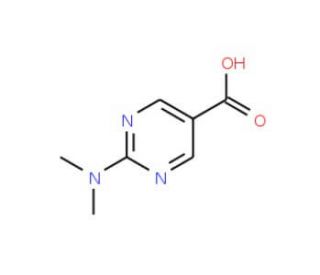 2-Dimethylamino-pyrimidine-5-carboxylic acid - chemical structure image