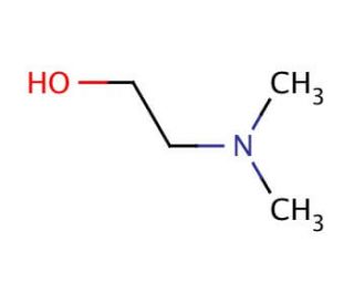 2-Dimethylaminoethanol (CAS 108-01-0) - chemical structure image
