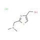 (2-Dimethylaminomethyl-thiazol-4-yl)-methanol hydrochloride - chemical structure image