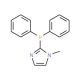 2-(diphenylphosphino)-1-methyl-1H-imidazole (CAS 150404-18-5) - chemical structure image