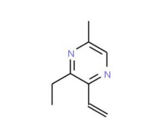 2-Ethenyl-3-ethyl-5-methylpyrazine (CAS 181589-32-2) - chemical structure image