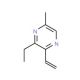 2-Ethenyl-3-ethyl-5-methylpyrazine (CAS 181589-32-2) - chemical structure image