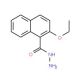 2-Ethoxy-1-naphthohydrazide - chemical structure image